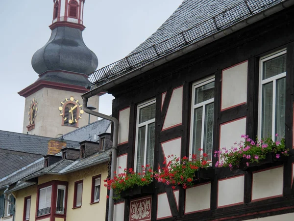 Der Rhein Deutschland Bei Bingen — Stockfoto