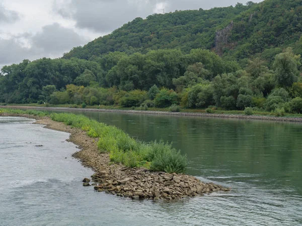 Der Rhein Deutschland Bei Bingen — Stockfoto