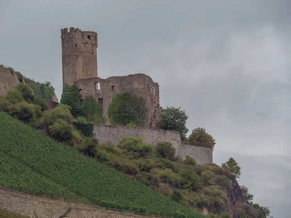 River Rhine Germany Bingen — Stock Photo, Image