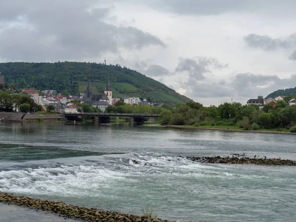 Németországi Folyami Rajna Közelében Bingen — Stock Fotó