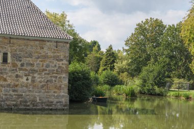 Billerbeck yakınlarındaki Alman baumberge'de yürüyüş