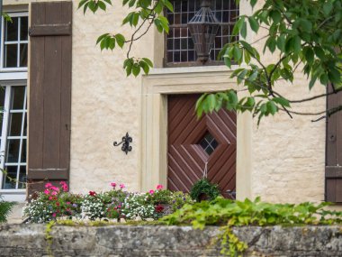 Billerbeck yakınlarındaki Alman baumberge'de yürüyüş