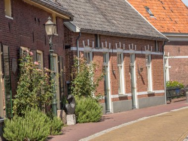 Hollanda 'daki küçük Bredevoort şehri.