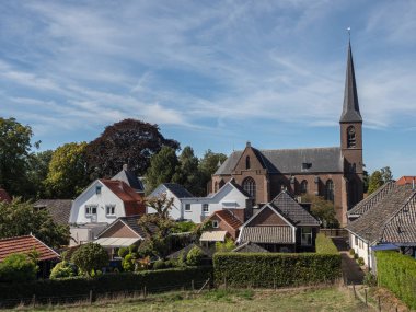 Hollanda 'daki küçük Bredevoort şehri.