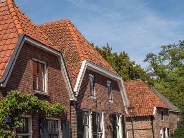 Hollanda 'daki küçük Bredevoort şehri.