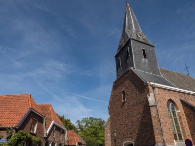 Hollanda 'daki küçük Bredevoort şehri.