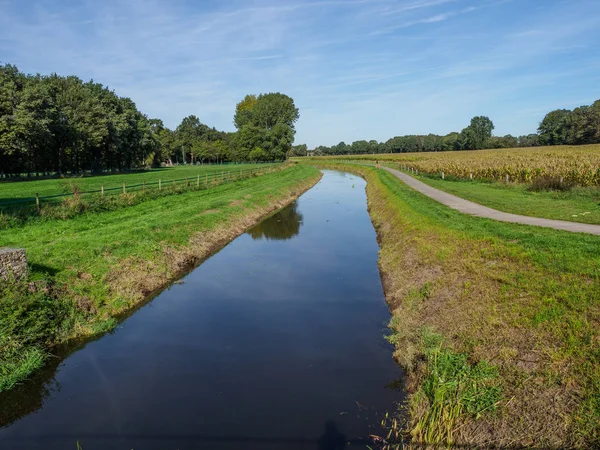 Río Dinkel Ciudad Del Perdedor Los Países Bajos — Foto de Stock