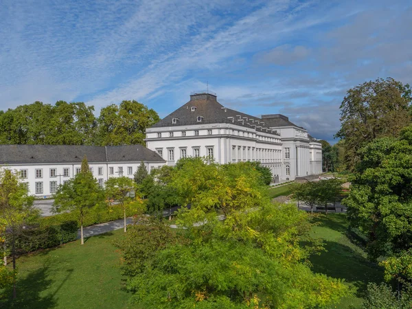 Ciudad Koblenz Río Rin Alemania —  Fotos de Stock