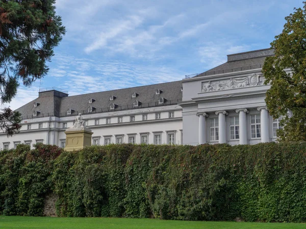 City Koblenz River Rhine Germany — Stock Photo, Image