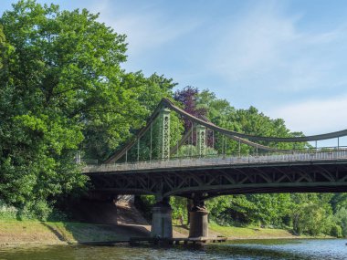 Luebeck 'te yaz zamanı ve Alman Baltık Denizi' nde seyahat.