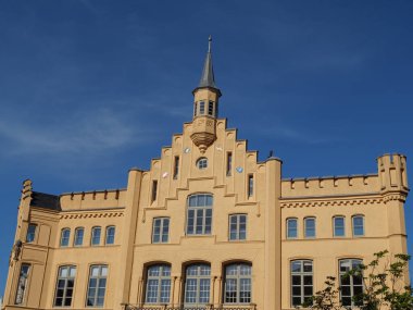 Luebeck 'te yaz zamanı ve Alman Baltık Denizi' nde seyahat.