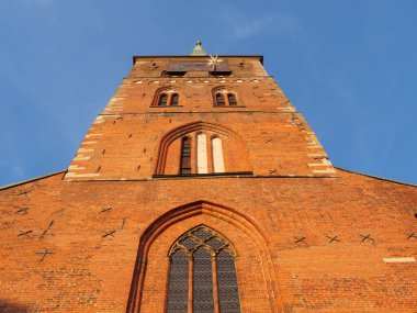 Luebeck 'te yaz zamanı ve Alman Baltık Denizi' nde seyahat.
