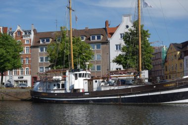 Almanya 'daki Baltık Denizi' ndeki Darss Adası.