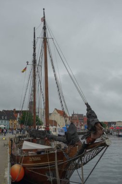 Almanya 'daki Baltık Denizi' ndeki Darss Adası.