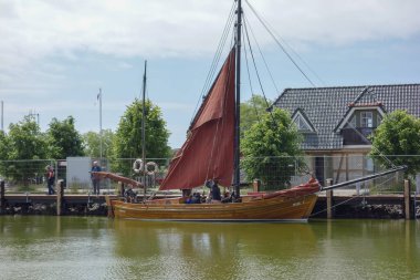 Almanya 'daki Baltık Denizi' ndeki Darss Adası.