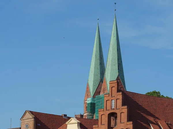 Letní Čas Luebecku Travemuende Německého Pobaltského Moře — Stock fotografie