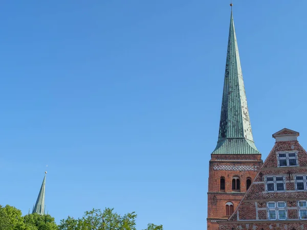 Sommartid Luebeck Och Travemuende Vid Det Tyska Baltiska Havet — Stockfoto