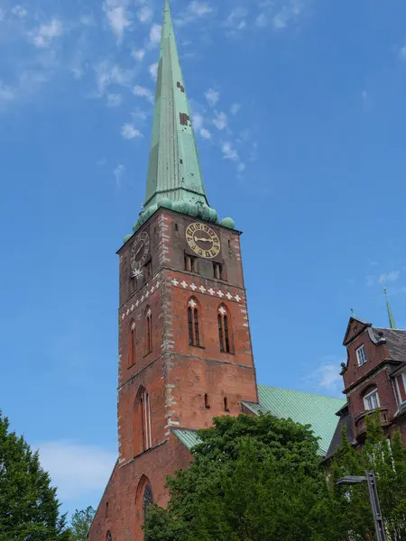 Heure Été Luebeck Travemuende Mer Baltique Allemande — Photo