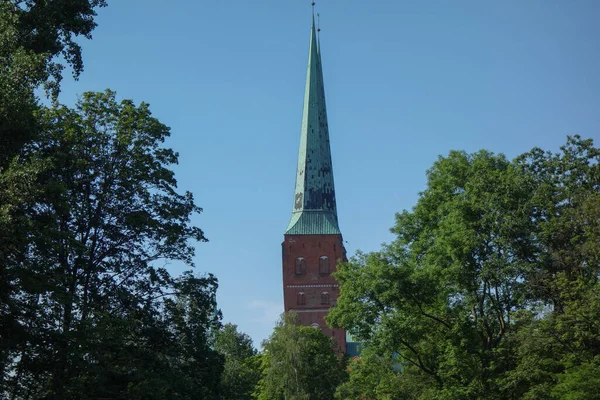 Heure Été Luebeck Travemuende Mer Baltique Allemande — Photo