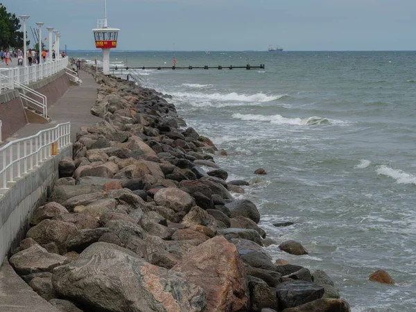 Hora Verano Luebeck Travemuende Mar Báltico Alemán — Foto de Stock