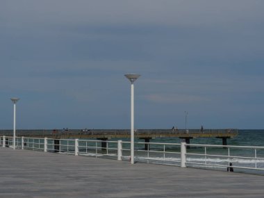 Luebeck 'te yaz zamanı ve Alman Baltık Denizi' nde seyahat.