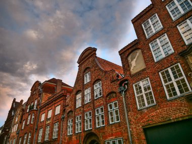 Luebeck 'te yaz zamanı ve Alman Baltık Denizi' nde seyahat.