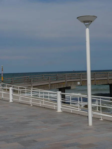 Heure Été Luebeck Travemuende Mer Baltique Allemande — Photo