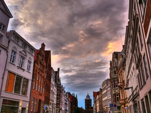 Luebeck Yaz Zamanı Alman Baltık Denizi Nde Seyahat — Stok fotoğraf