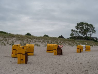 Almanya 'da Baltık Denizi' nde Ahrenshoop