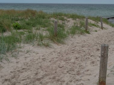 Almanya 'da Baltık Denizi' nde Ahrenshoop