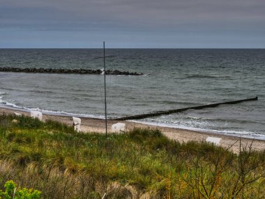 Almanya 'da Baltık Denizi' nde Ahrenshoop