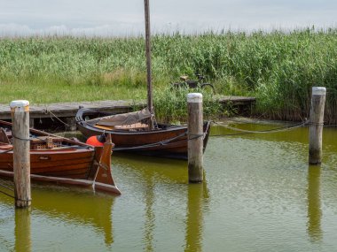 Almanya 'da Baltık Denizi' nde Ahrenshoop