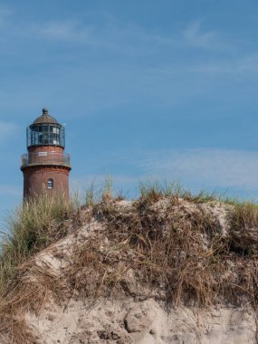 Almanya 'daki Baltık Denizi' ndeki Darss Adası.