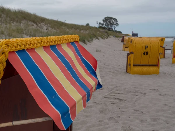 Ahrenshoop Ved Det Baltiske Hav Tyskland - Stock-foto