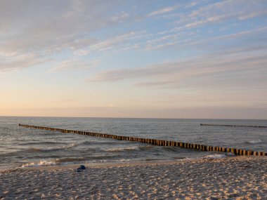 Şıngırtı plajında gün batımı