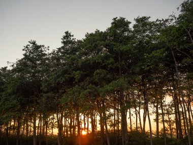 Şıngırtı plajında gün batımı