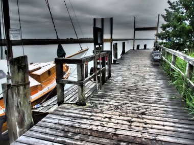 Almanya 'daki Baltık Denizi' ndeki adaya gitmeye cesaret etti.
