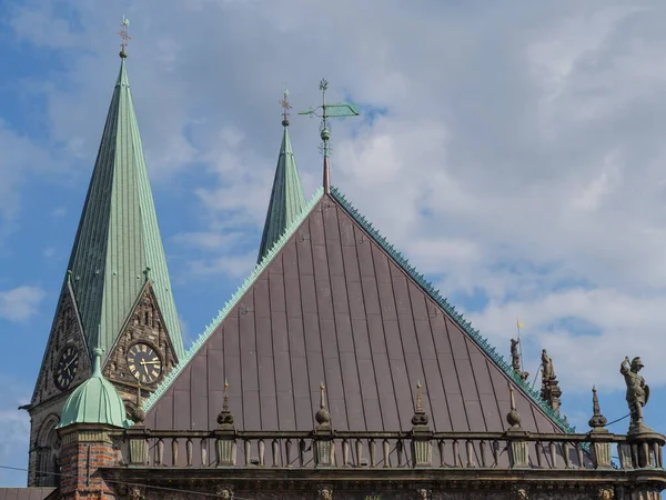 Den Tyska Staden Bremen Vid Nordsjön — Stockfoto