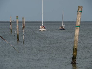  Alman Kuzey Sahili 'nde yaz mevsimi