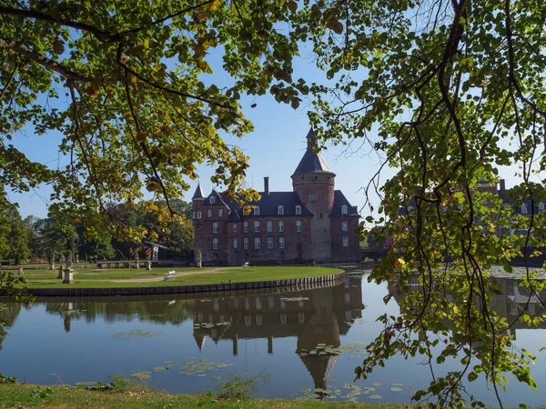 Het Kasteel Van Anholt Duitsland — Stockfoto