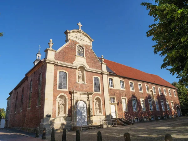 Gemen village in Germany and the old castle