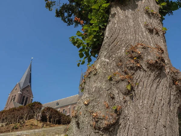 Město Maastrichtu Říčních Maas Podzemí — Stock fotografie