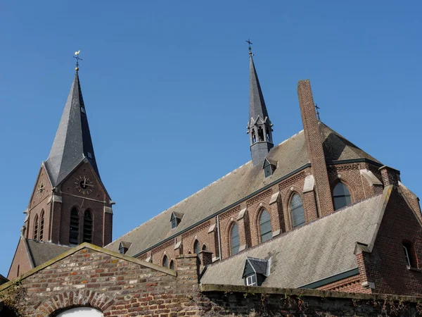 Stad Maastricht Aan Maas Het Noorden — Stockfoto