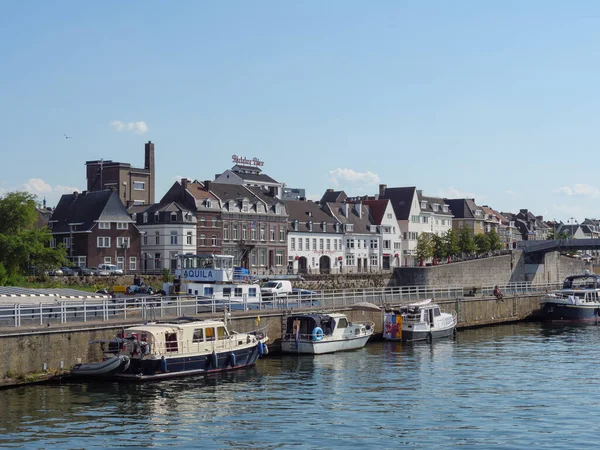 Stad Maastrich Aan Maas Het Noorden — Stockfoto