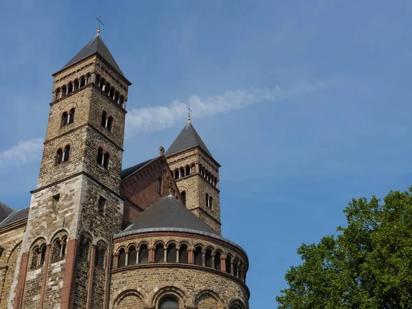 Město Maastrich Říčních Masek Podzemí — Stock fotografie