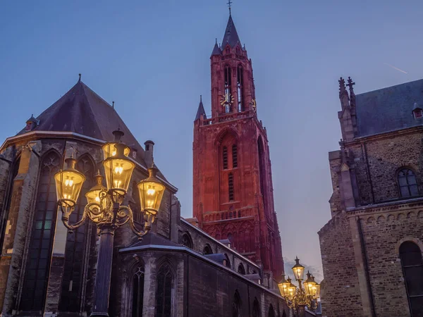 City Maastrich River Maas Netherlands — Stock Photo, Image