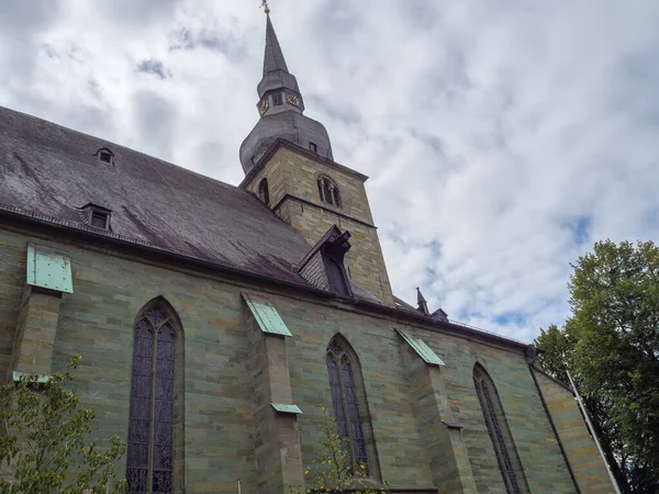 Město Werl Německu — Stock fotografie