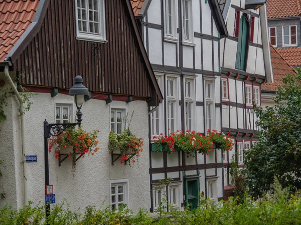 Oude Dorpen Provincie Hessen Duitsland — Stockfoto