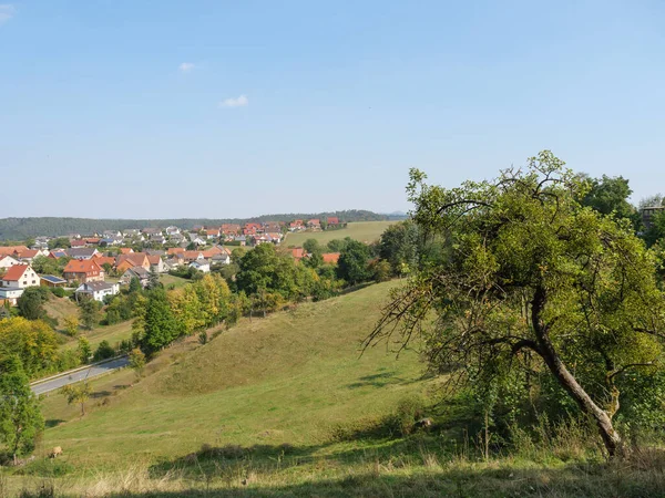 Oude Dorpen Provincie Hessen Duitsland — Stockfoto