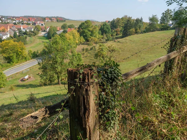Oude Dorpen Provincie Hessen Duitsland — Stockfoto